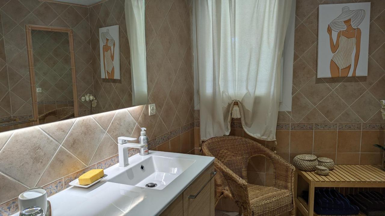 Villa Serena - Piscine, Tennis - Plage Sable 700M ラシオタ エクステリア 写真