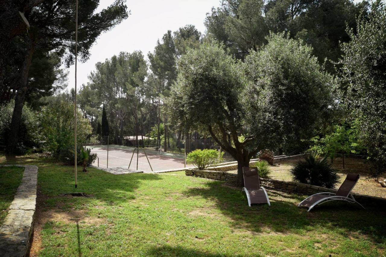 Villa Serena - Piscine, Tennis - Plage Sable 700M ラシオタ エクステリア 写真